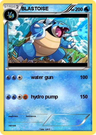 Pokemon BLASTOISE