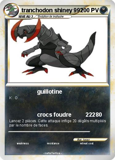 Pokemon tranchodon shiney 992