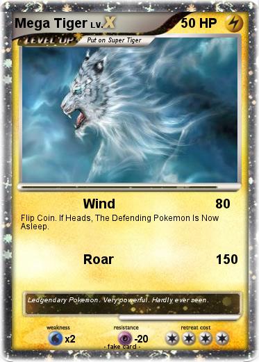 Pokemon Mega Tiger