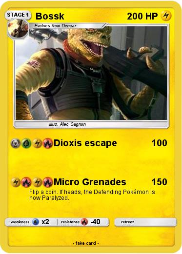 Pokemon Bossk