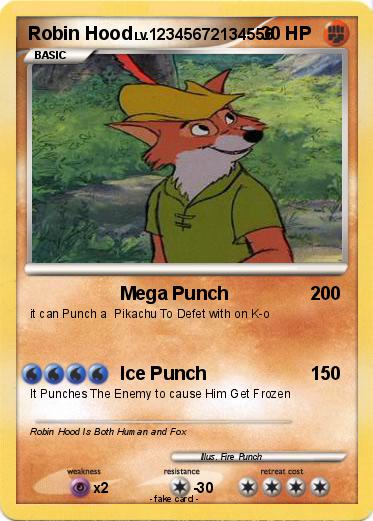 Pokemon Robin Hood