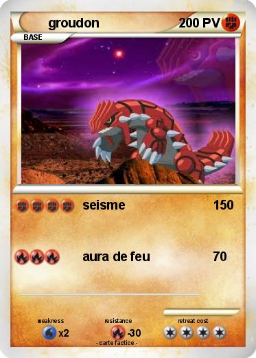 Pokemon groudon