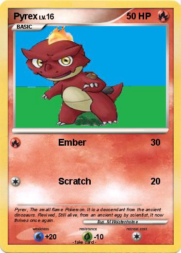 Pokémon Pyrex - Ember - My Pokemon Card