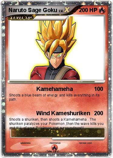 Pokemon Naruto Sage Goku