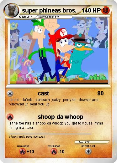 Pokemon super phineas bros.