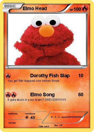 Pokemon Elmo Head