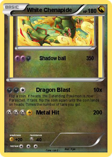 Pokemon White Chenapide