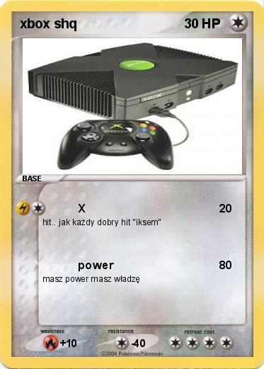 Pokemon xbox shq