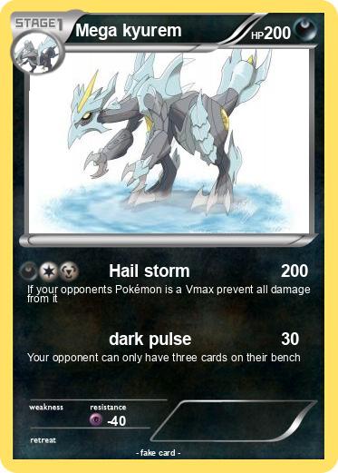 Pokemon Mega kyurem
