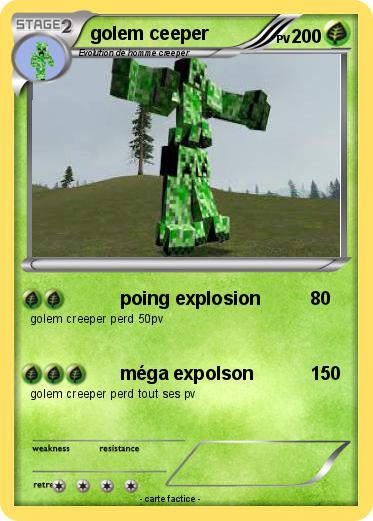 Pokemon golem ceeper