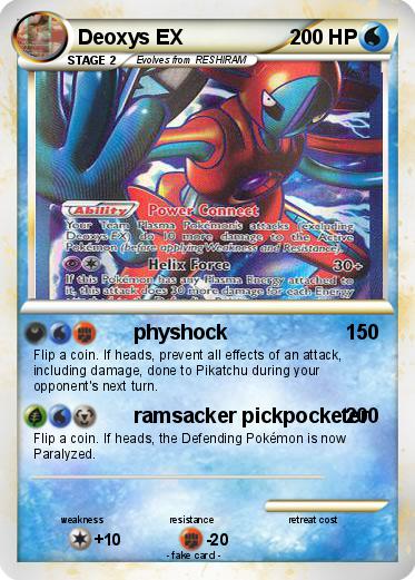 Pokemon Deoxys EX