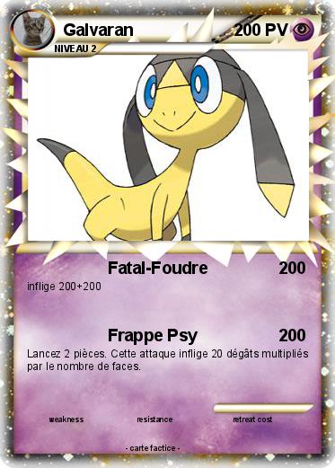 Pokemon Galvaran