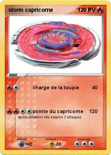 Pokemon storm capricorne