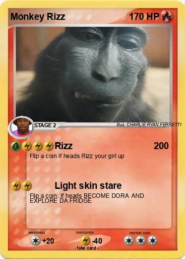 Pokemon Monkey Rizz