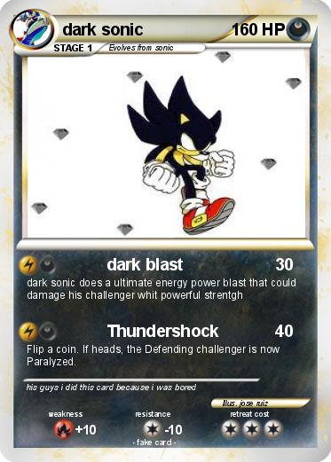 Pokemon dark sonic