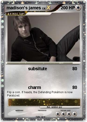 Pokemon madison's james