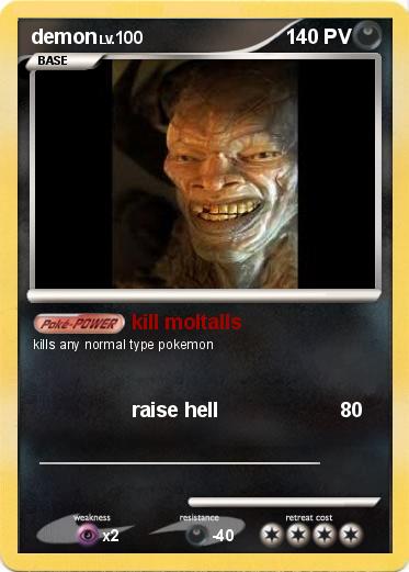 Pokemon demon