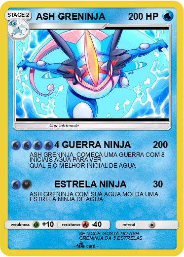 Pokemon ASH GRENINJA