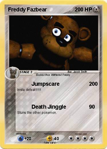 Pokemon Freddy Fazbear