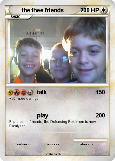 Pokemon the thee friends