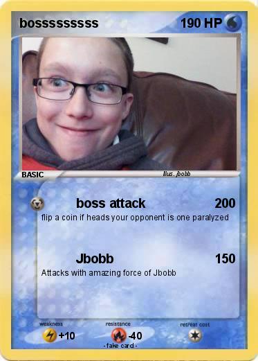 Pokemon bosssssssss