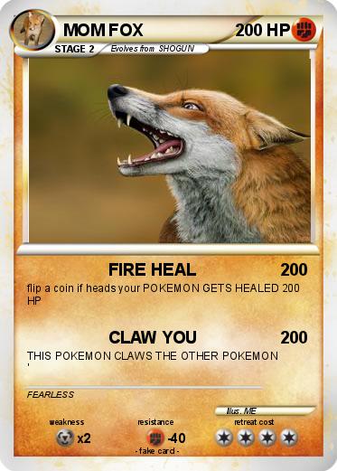 Pokemon MOM FOX
