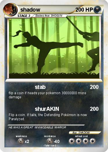 Pokemon shadow