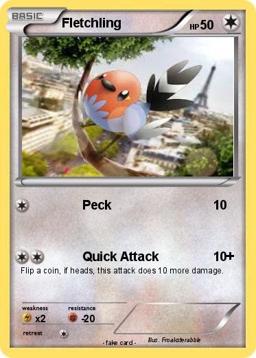 Pokemon Fletchling