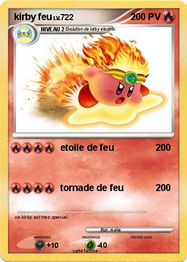 Pokemon kirby feu
