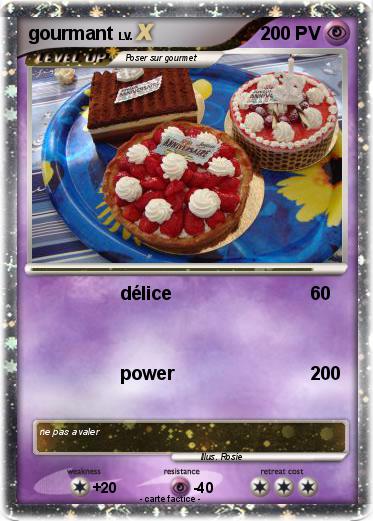 Pokemon gourmant