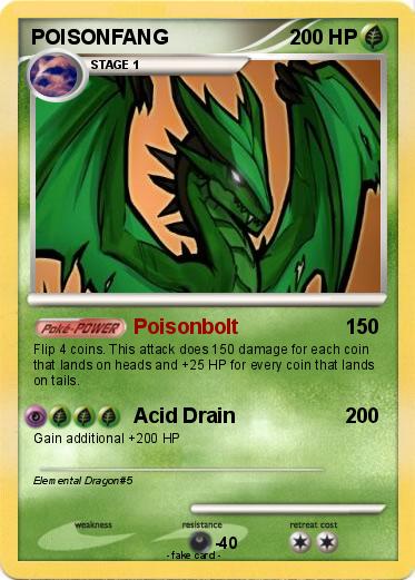 Pokemon POISONFANG