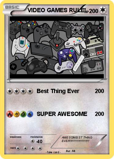 Pokemon VIDEO GAMES RULE!