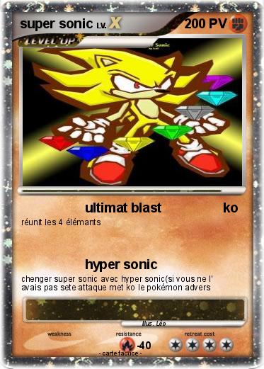 Pokemon super sonic
