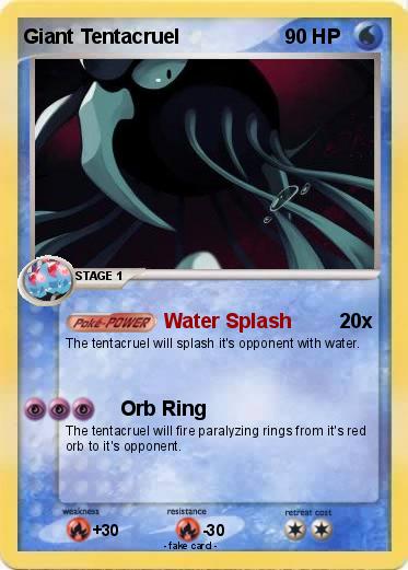 Pokemon Giant Tentacruel