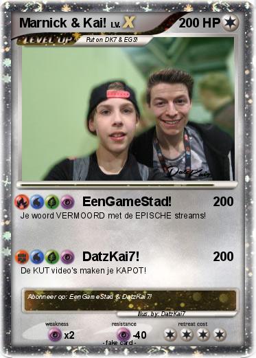 Pokemon Marnick & Kai!