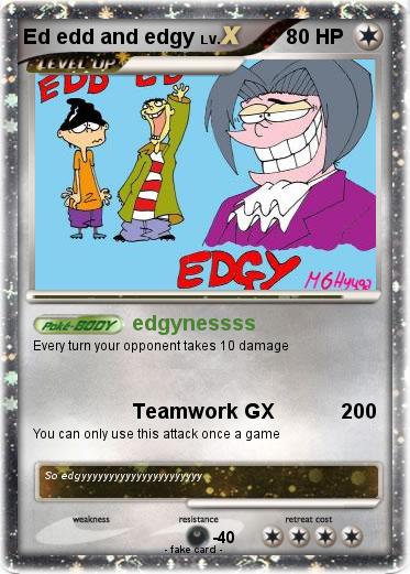 Pokemon Ed edd and edgy