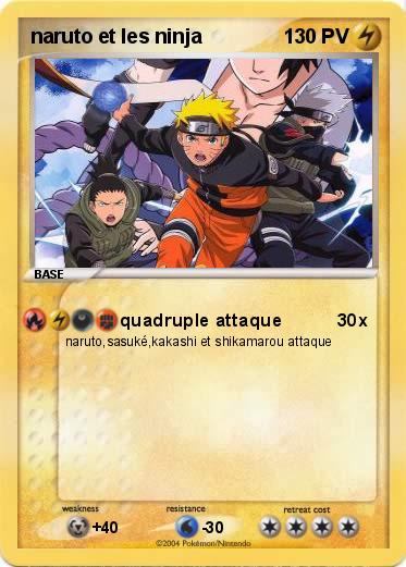 Pokemon naruto et les ninja
