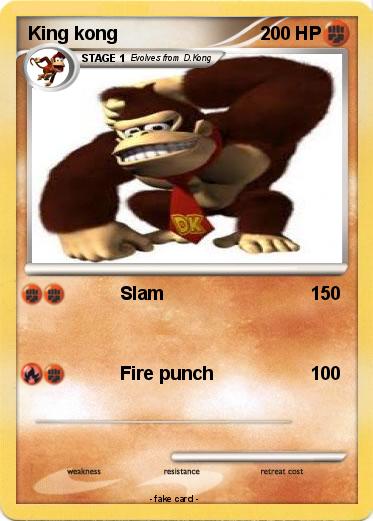 Pokemon King kong