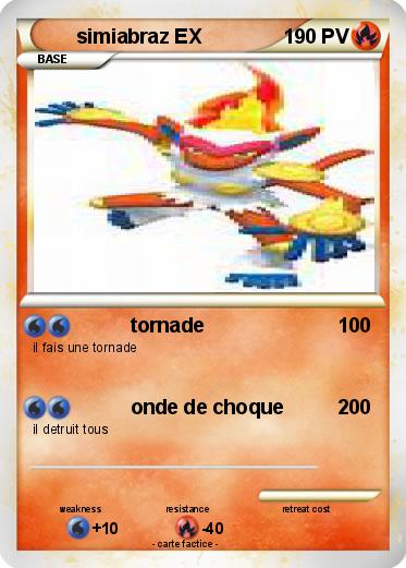Pokemon simiabraz EX