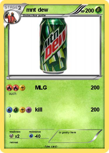 Pokemon mnt dew