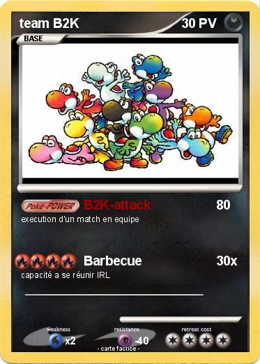 Pokemon team B2K