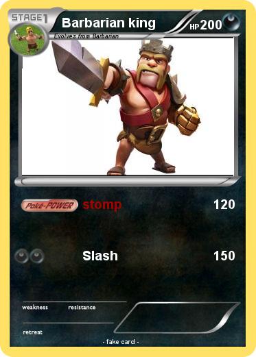 Pokemon Barbarian king