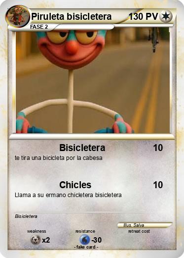 Pokemon Piruleta bisicletera