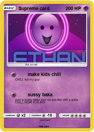 Pokemon Supreme card