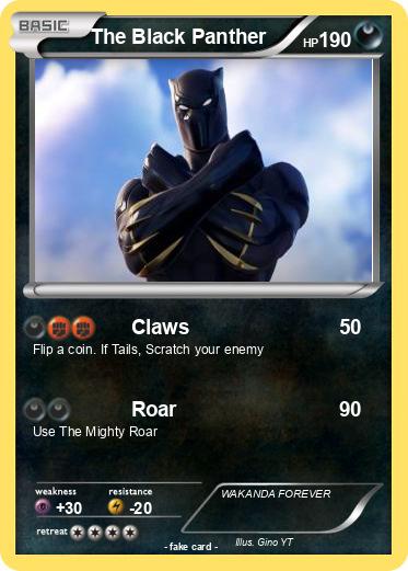 Pokemon The Black Panther
