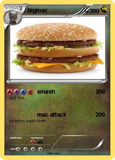 Pokemon bigmac