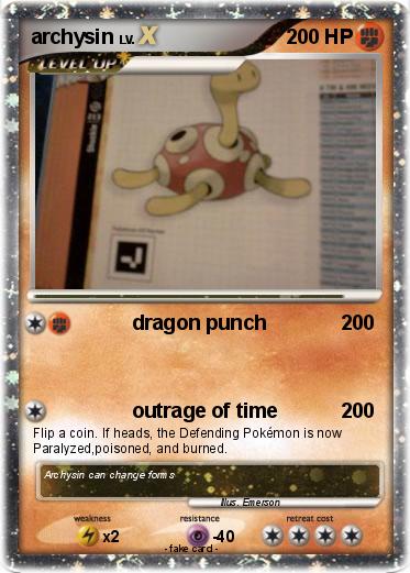 Pokemon archysin