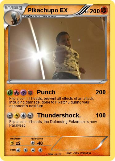 Pokemon Pikachupo EX