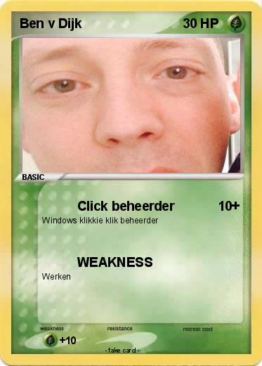 Pokemon Ben v Dijk