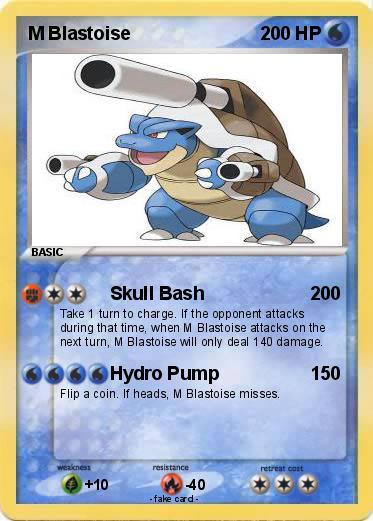 Pokemon M Blastoise